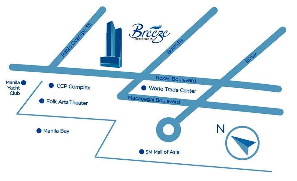 Studio Condo Manila By The Bay Roxas Blvd Near Us Embassy Ngoại thất bức ảnh